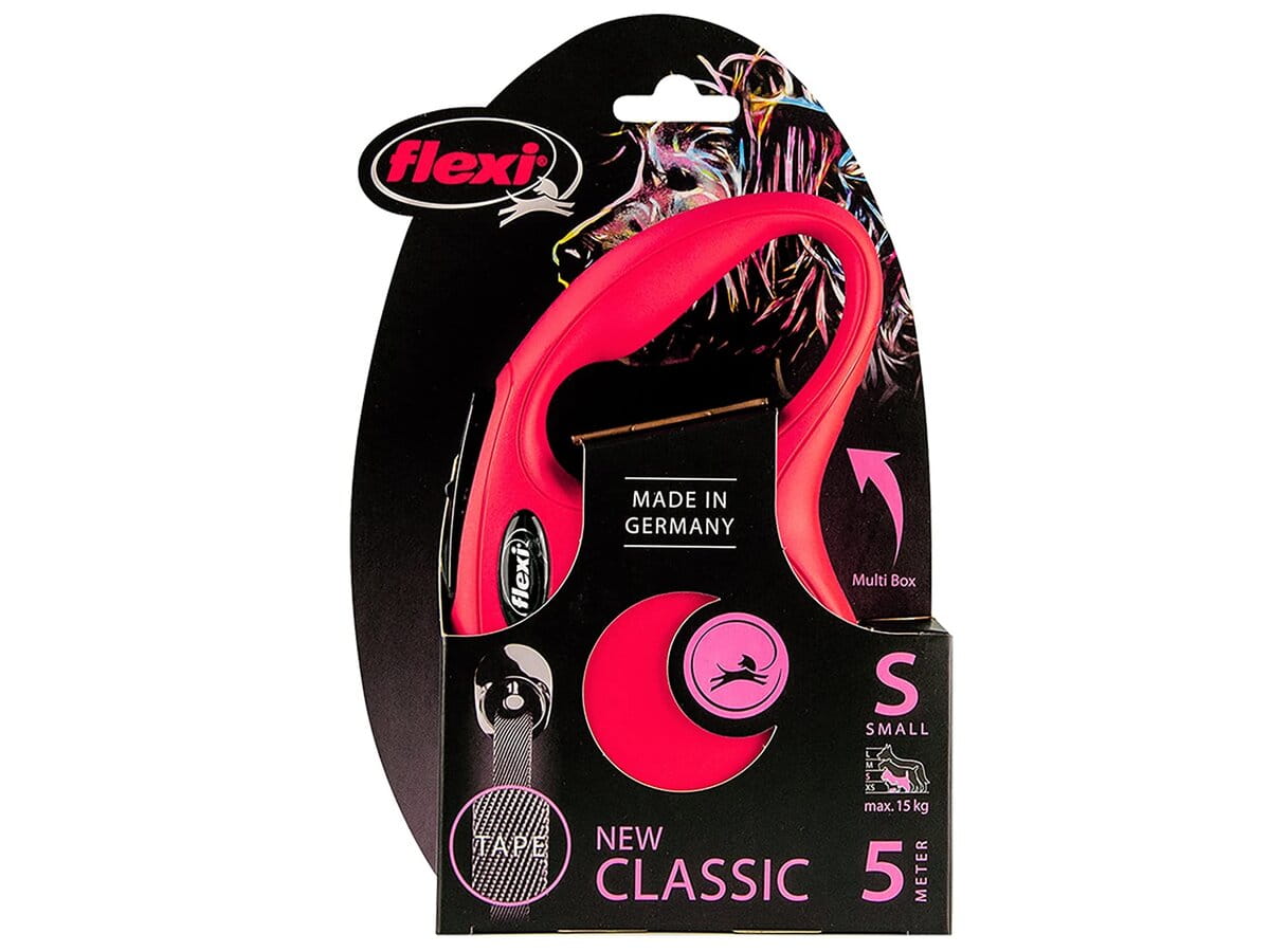 FLEXI SMYCZ AUTOMATYCZNA NEW CLASSIC TAŚMA 8m 50kg CZERWONA 3.jpg